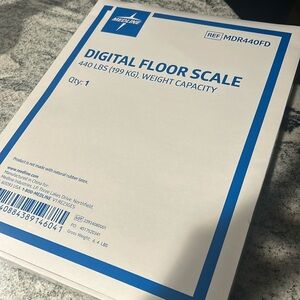 Digital floor scale, never opened